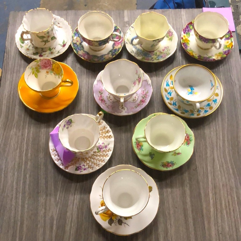 Top ten cup an saucer sets 25 or two for 40